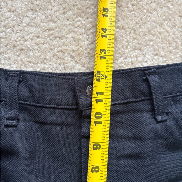 Vintage 70s Levi’s Gold Tab ‘Sta-Prest’ Black Western Slacks 38x29 - Picture 7 of 9